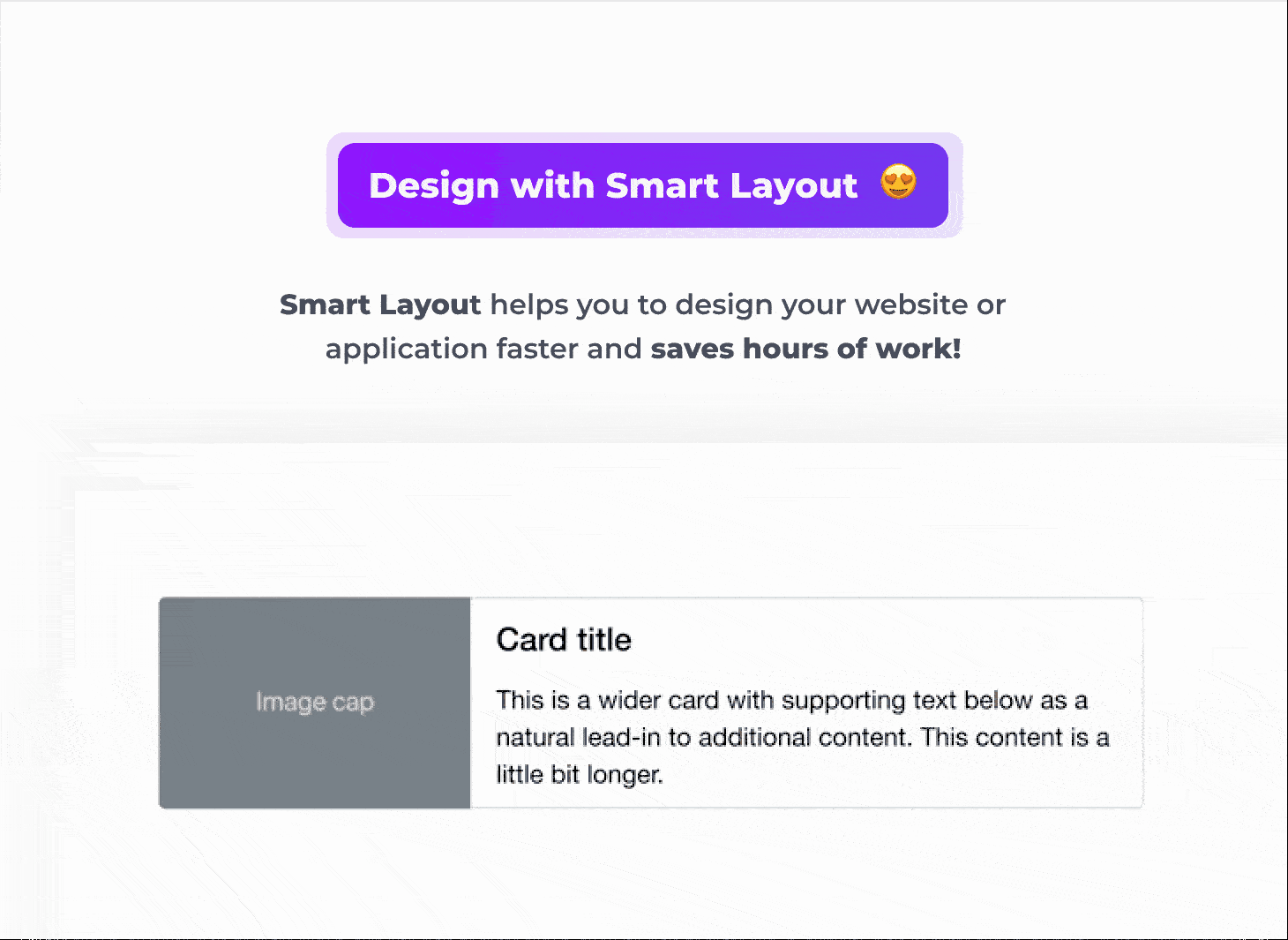Design with Smart Layout