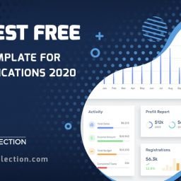 free admin template for web applications