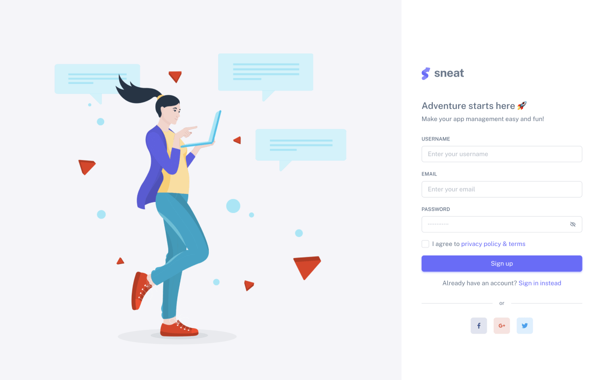 bootstrap 5 HTML admin template