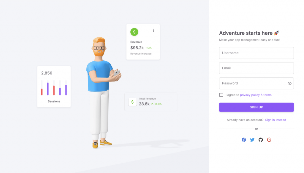 MUI React Next.JS Admin Template