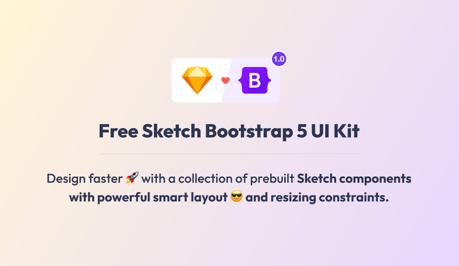 Free sketch ui kit
