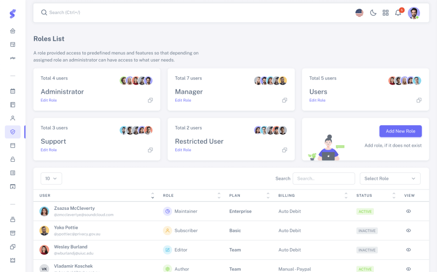 bootstrap 5 HTML admin template