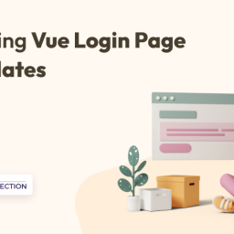 Stunning Vue js Login form Page Template