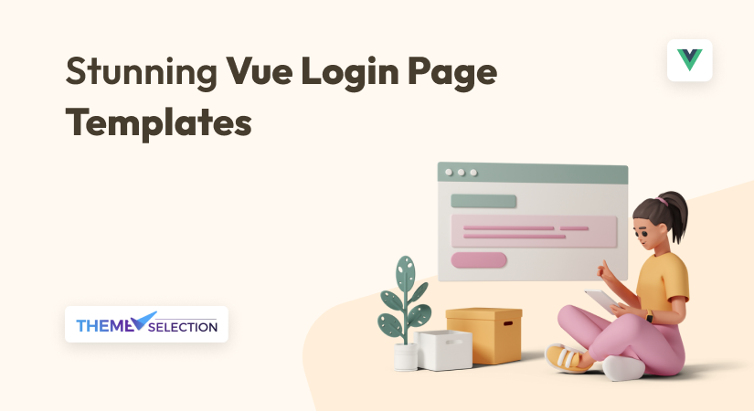Stunning Vue js Login form Page Template